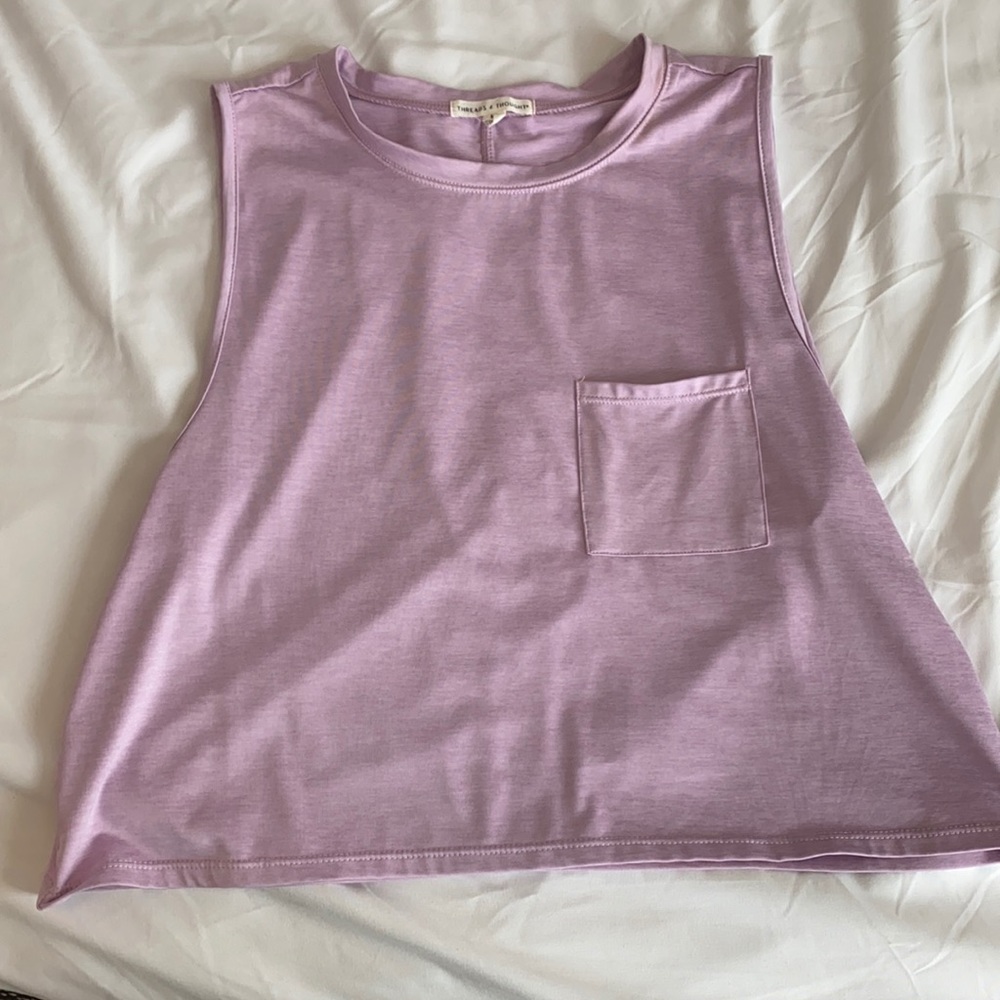 Purple tank crop